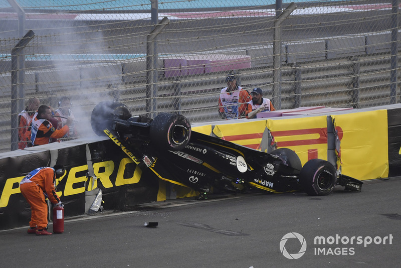 Abu Dhabi - Nico Hülkenberg/Romain Grosjean (course)