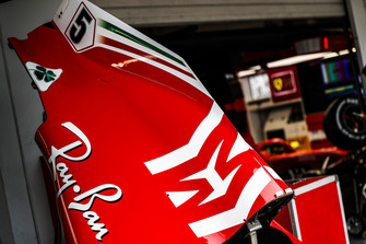 Logo Philip Morris Mission Winnow su una Ferrari SF71H