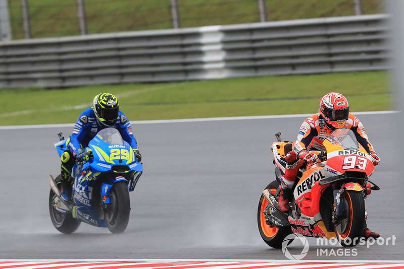 Марк Маркес, Repsol Honda Team, Андреа Янноне, Team Suzuki MotoGP