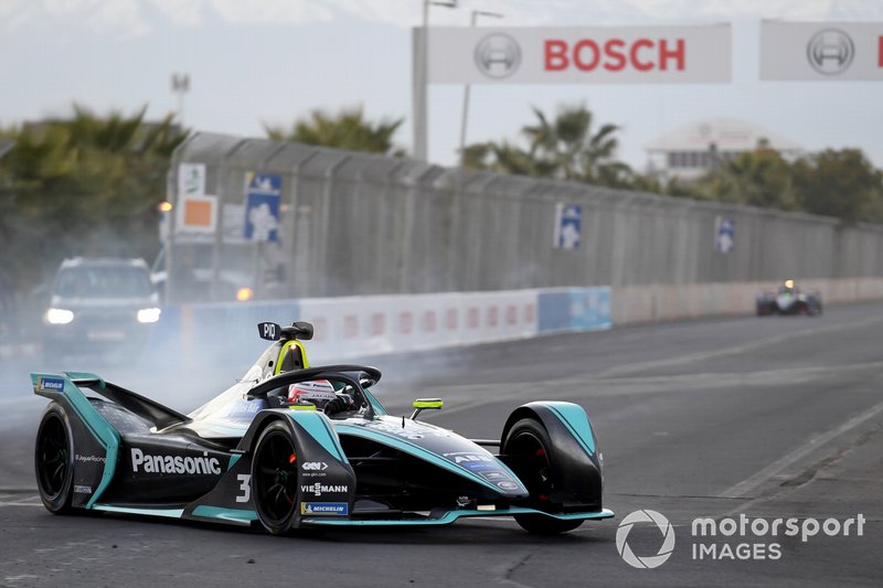 Nelson Piquet Jr., Jaguar Racing, Jaguar I-Type 3, blocca i freni