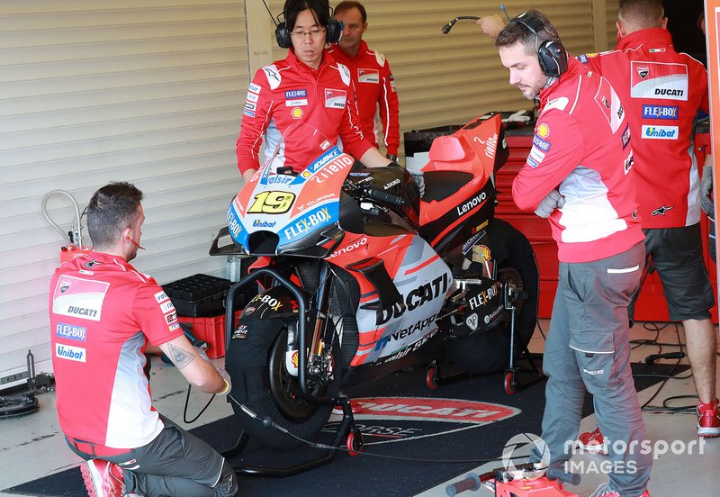 Мотоцикл Альваро Баутисты, Ducati Test Team