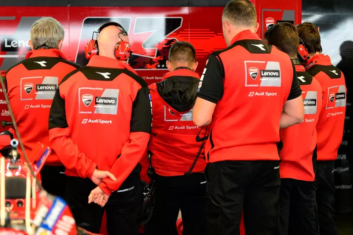 Ducati Team members