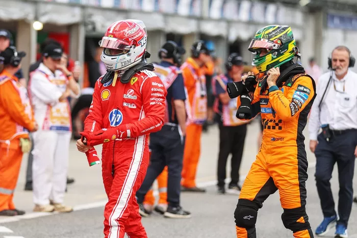 تشارلز لوكلير، فيراري، أوسكار بيستري، ماكلارين