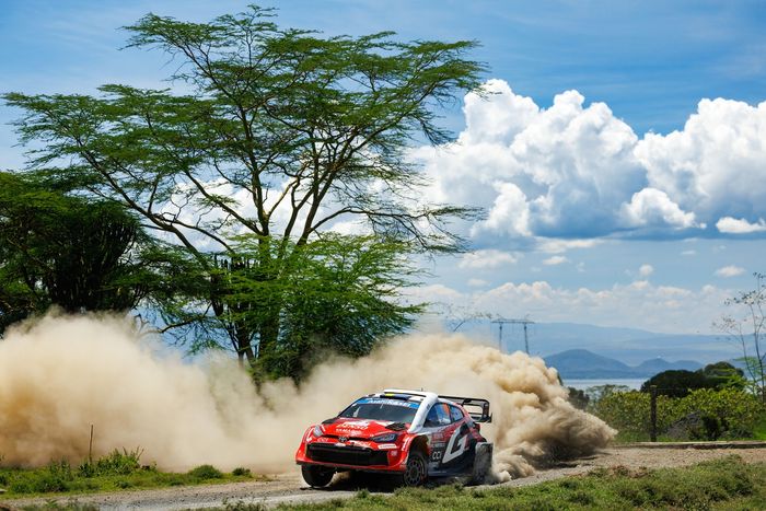 Oliver Solberg, Elliott Edmondson, Toyota Gazoo Racing WRT Toyota GR Yaris Rally1