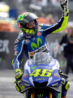 Segundo lugar, Valentino Rossi, Yamaha Factory Racing