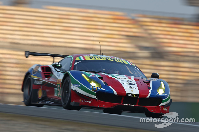 #51 AF Corse, Ferrari 488 GTE: Gianmaria Bruni, James Calado