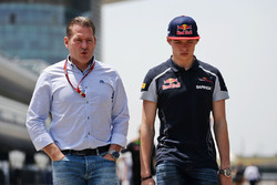 Jos Verstappen, with his son Max Verstappen, Scuderia Toro Rosso