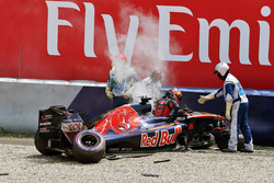 Daniil Kvyat, Scuderia Toro Rosso nach dem Unfall