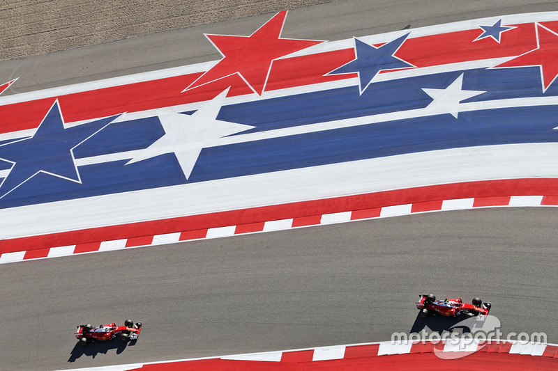 Kimi Raikkonen en Sebastian Vettel, Ferrari SF16-H