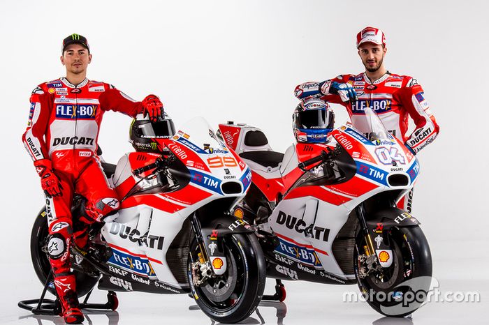 Jorge Lorenzo, Andrea Dovizioso, Ducati Team