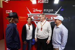 Sean Bratches, Ticari Haklar Direktörü, Formula One Group, Actor Owen Wilson, Ross Brawn, Motorsporl