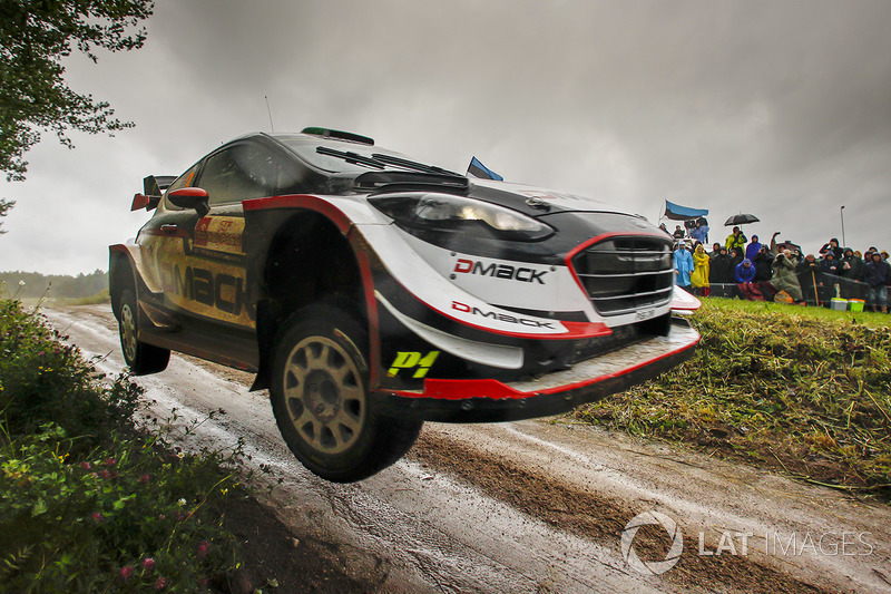 2. Elfyn Evans, Daniel Barritt, Ford Fiesta WRC, M-Sport