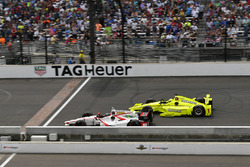 James Davison, Dale Coyne Racing Honda, Simon Pagenaud, Team Penske Chevrolet