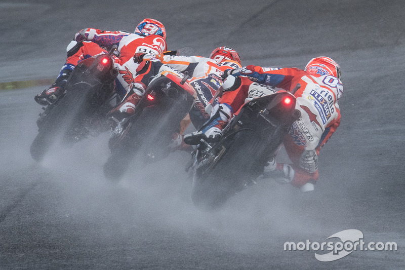 Danilo Petrucci, Pramac Racing, Marc Marquez, Repsol Honda Team, Andrea Dovizioso, Ducati Team