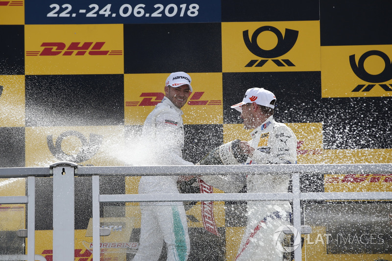 Podium: Marco Wittmann, BMW Team RMG, Edoardo Mortara, Mercedes-AMG Team HWA