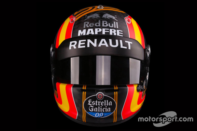 Helm von Carlos Sainz Jr., Renault Sport F1 Team