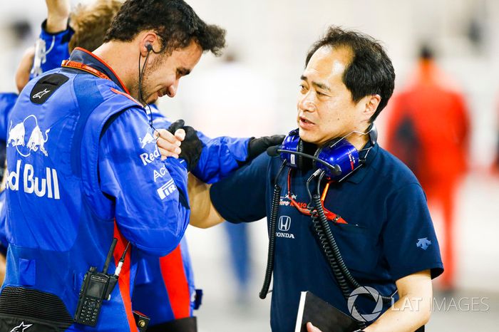 Toyoharu Tanabe, Honda, celebra