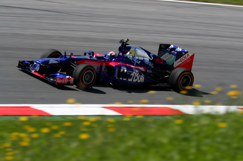 Марк Маркес на тестах Формули 1 з Toro Rosso