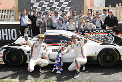 Race winners Helio Castroneves, Ricky Taylor, Acura Team Penske