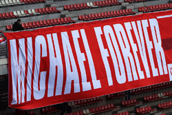 Striscione per Michael Schumacher