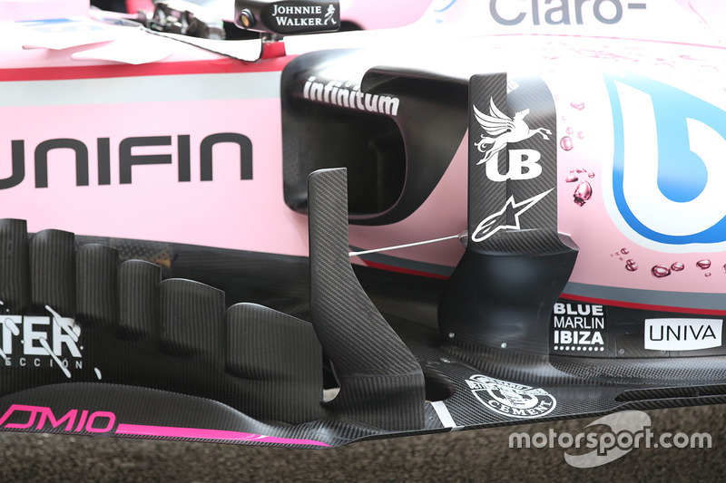 Force India sidepod