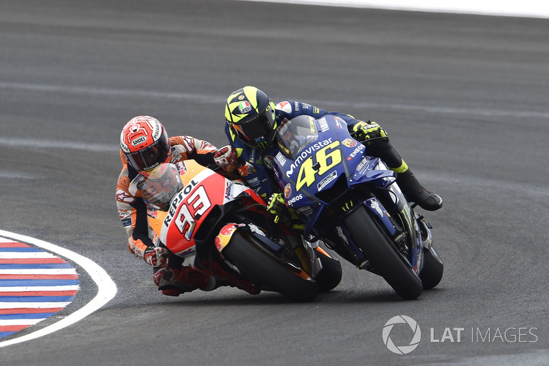 Crash: Marc Marquez, Repsol Honda Team, Valentino Rossi, Yamaha Factory Racing