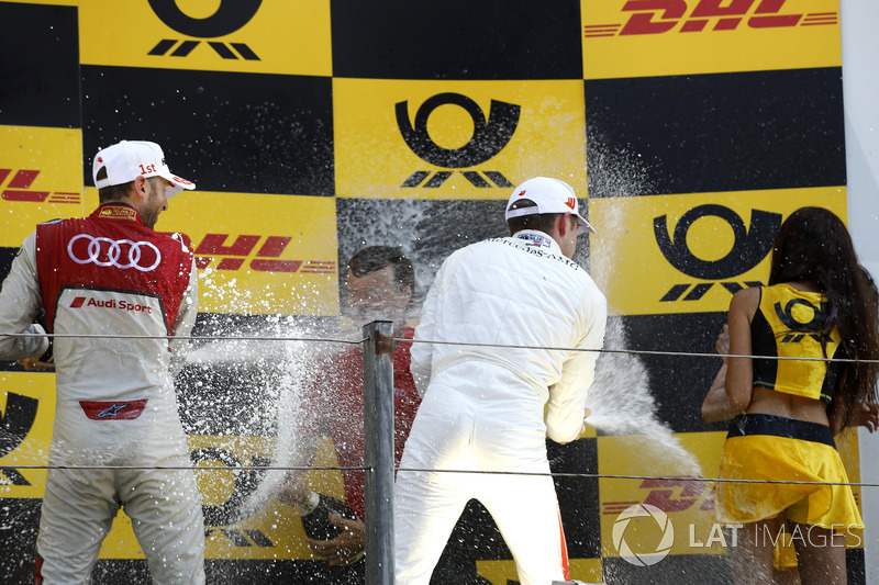 Подіум: Рене Раст, Audi Sport Team Rosberg, третє місце Пол ді Реста, Mercedes-AMG Team HWA