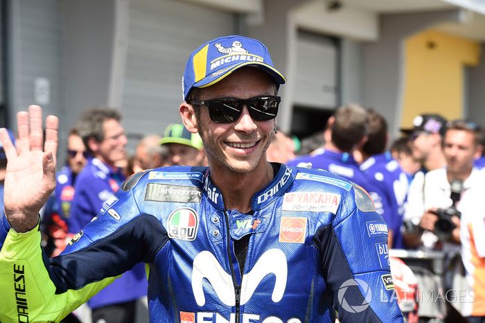 Segundo clasificado Valentino Rossi, Yamaha Factory Racing