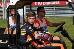 Max Verstappen, Red Bull Racing, dopo il ritiro dalla gara