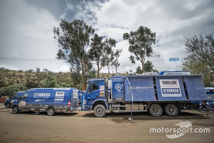 Área de Yamaha Official Rally Team