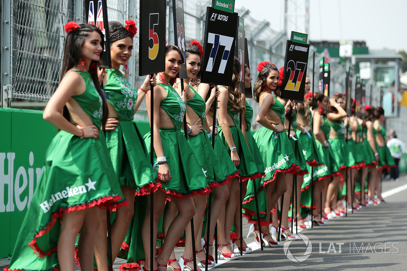 Chicas de la parrilla