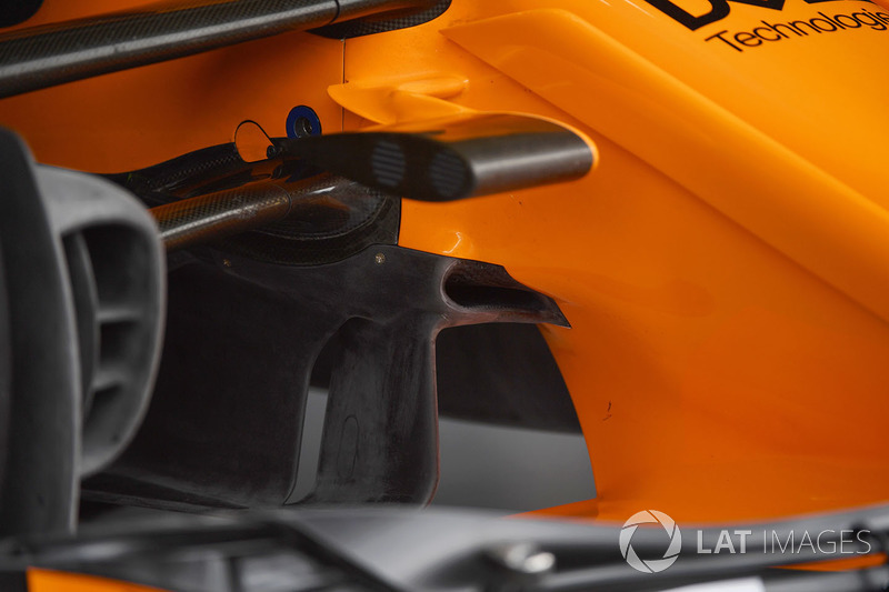 Аеродинамічні елементи McLaren MCL33
