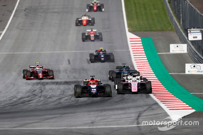 Arjun Maini, Trident. y Maximilian Gunther, BWT Arden