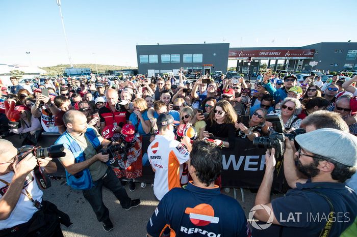 Marc Marquez, Repsol Honda Team, fans