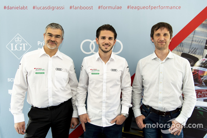Daniel Abt, Audi Sport ABT Schaeffler, Dieter Gass, Capo del DTM Audi Sport