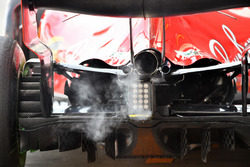 Ferrari SF71H, dettaglio posteriore
