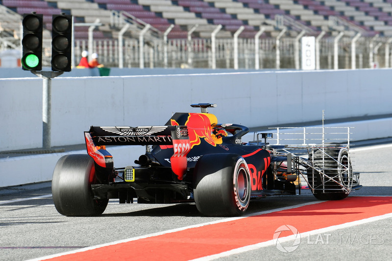 Max Verstappen, Red Bull Racing RB14 aero sensörü