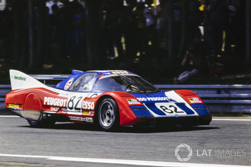 Thierry Boutsen, Serge Saulnier, Michel Pignard, WM P81 Peugeot PRV 2.7L Turbo V6