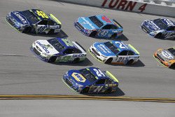 Chase Elliott, Hendrick Motorsports Chevrolet Ty Dillon, Germain Racing Chevrolet Jimmie Johnson, Hendrick Motorsports Chevrolet