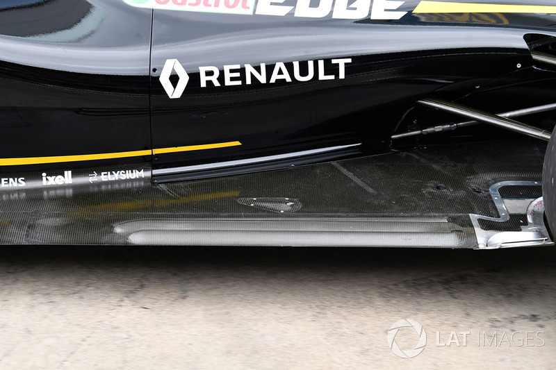 Renault Sport F1 Team R.S. 18 rear floor detail
