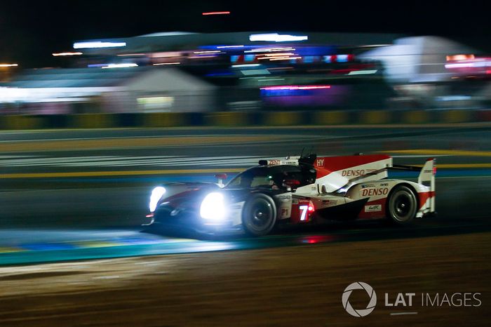 #7 Toyota Gazoo Racing Toyota TS050: Mike Conway, Kamui Kobayashi, Jose Maria Lopez
