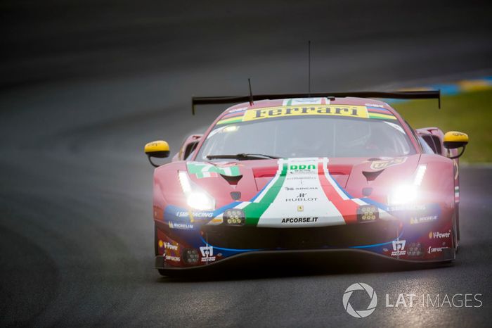 #71 AF Corse Ferrari 488 GTE EVO: Davide Rigon, Sam Bird, Miguel Molina