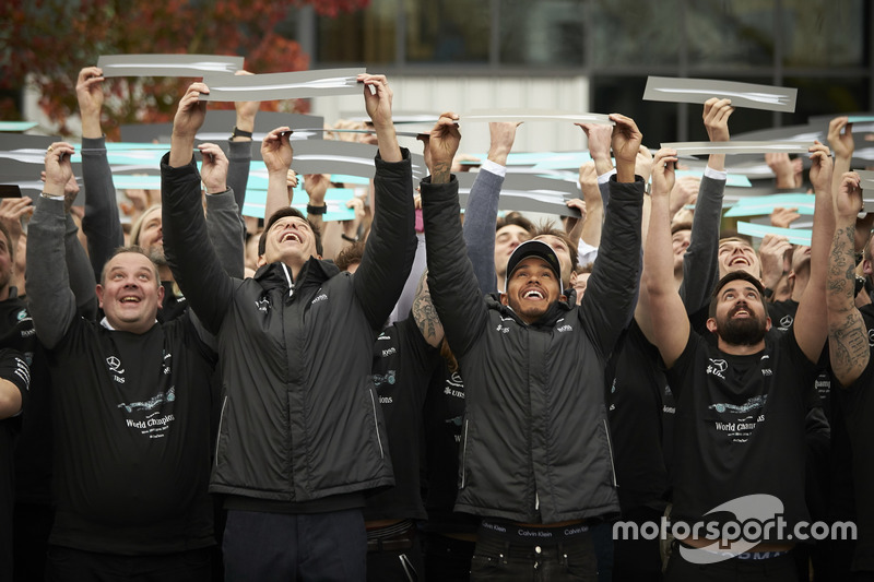 Lewis Hamilton, Mercedes AMG F1, Toto Wolff, Diretor Mercedes AMG F1
