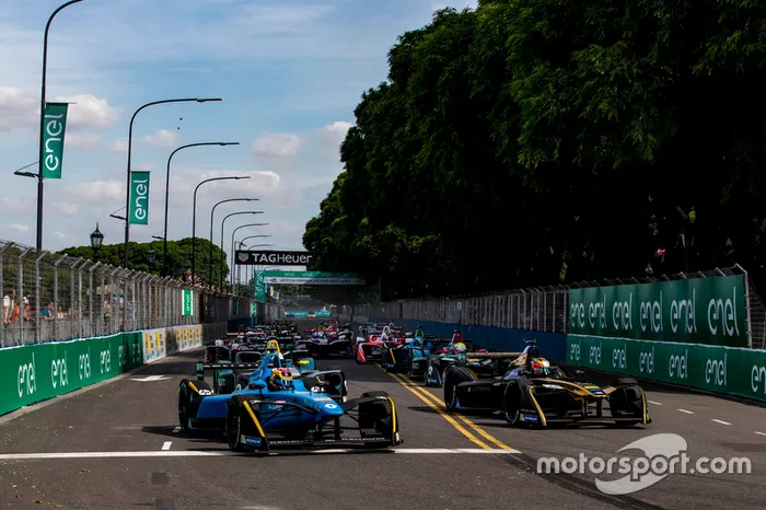 Sébastien Buemi, Renault e.Dams e Jean-Eric Vergne, Techeetah
