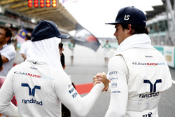 Felipe Massa, Williams, et Lance Stroll, Williams