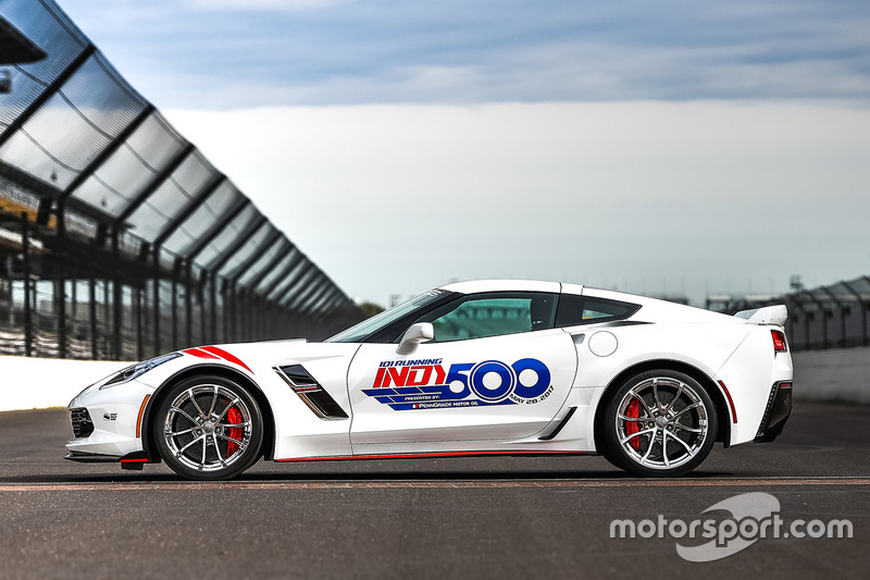 Pace-Car für das 101. Indy 500 am 28. Mai 2017: Corvette Grand Sport