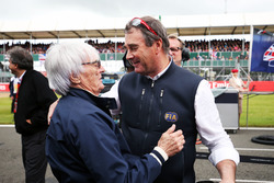 Bernie Ecclestone und Nigel Mansell