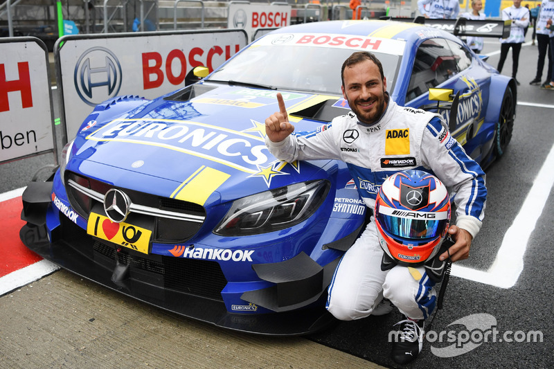 Pole position per Gary Paffett, Mercedes-AMG Team ART, Mercedes-AMG C63 DTM