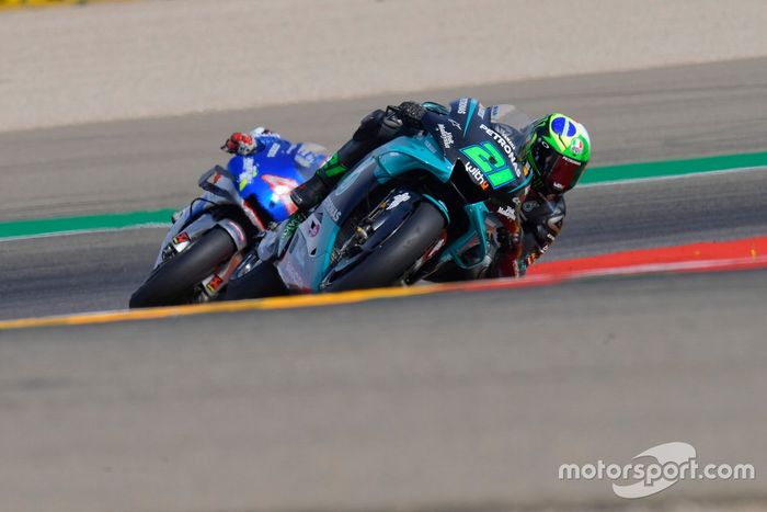 Franco Morbidelli, Petronas Yamaha SRT, Alex Rins, Team Suzuki MotoGP