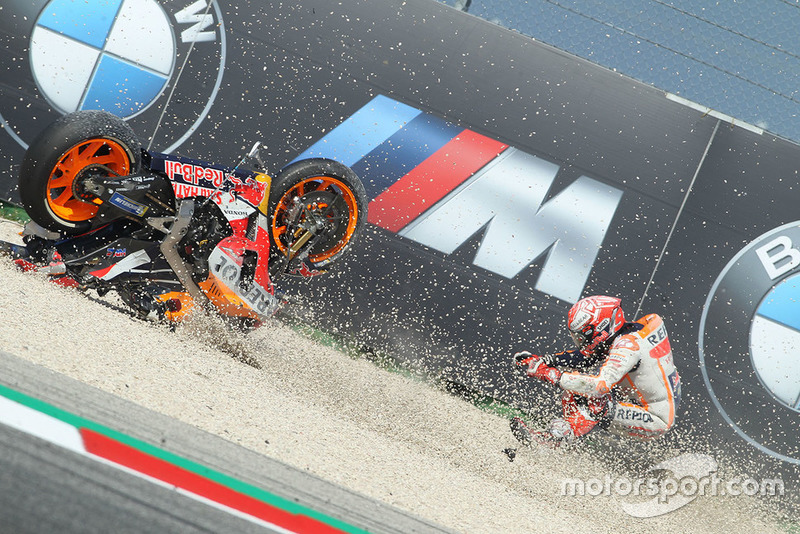 Аварія Марка Маркеса, Repsol Honda Team